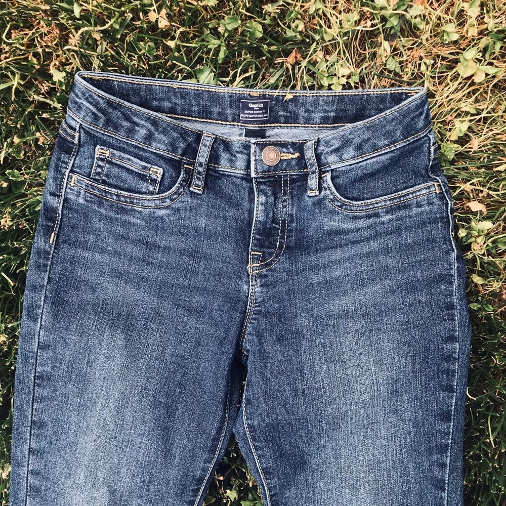 Girls jeans by GAPkids, super skinny fit